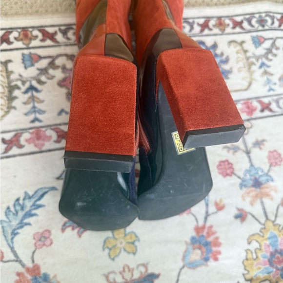 Jeffrey Campbell Light-speed patchwork suede boots - Picture 8 of 14